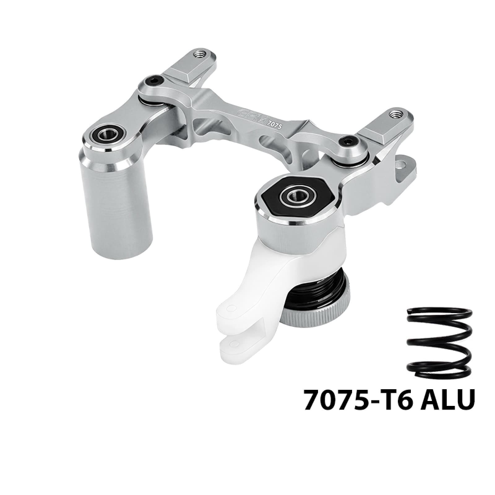 TRAXXAS 1/6 XRT/Funco Pro 8S Alüminyum Ön Direksiyon Grubu (Gümüş)